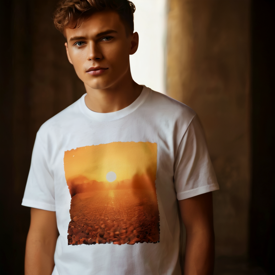 T-Shirt/Men Sleeve T-Shirt