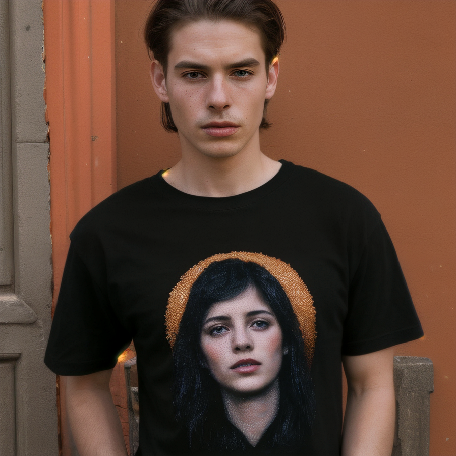 T-Shirt/Men Slim Patchwork